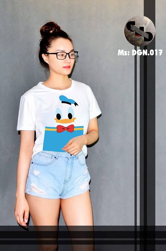 Áo thun nữ  MICKEY 06 ( mẫu DGN017 )