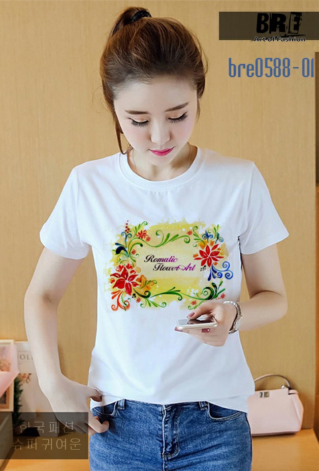 Áo thun nữ TNU295 ( mẫu BRE0588)