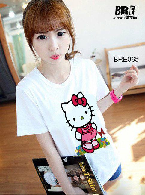 Áo thun nữ  Hello Kitty 04( mau BRE065)