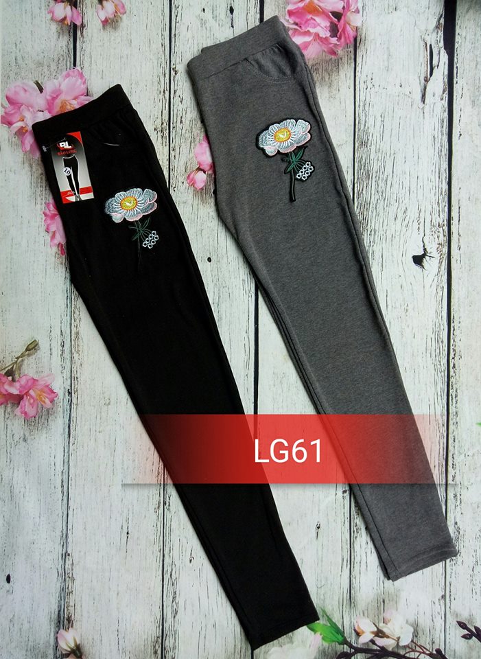 Quần legging bông xanh lớn  LG61